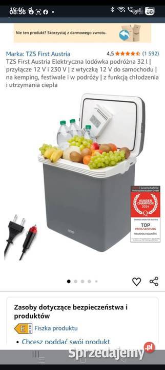 Lodówka turystyczna 32L Pozostałe