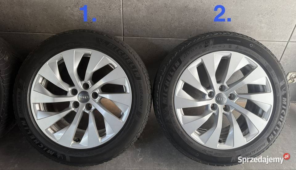 18 Audi A6 c8 A7 OEM oryginał felgi koła komplet sprzedam