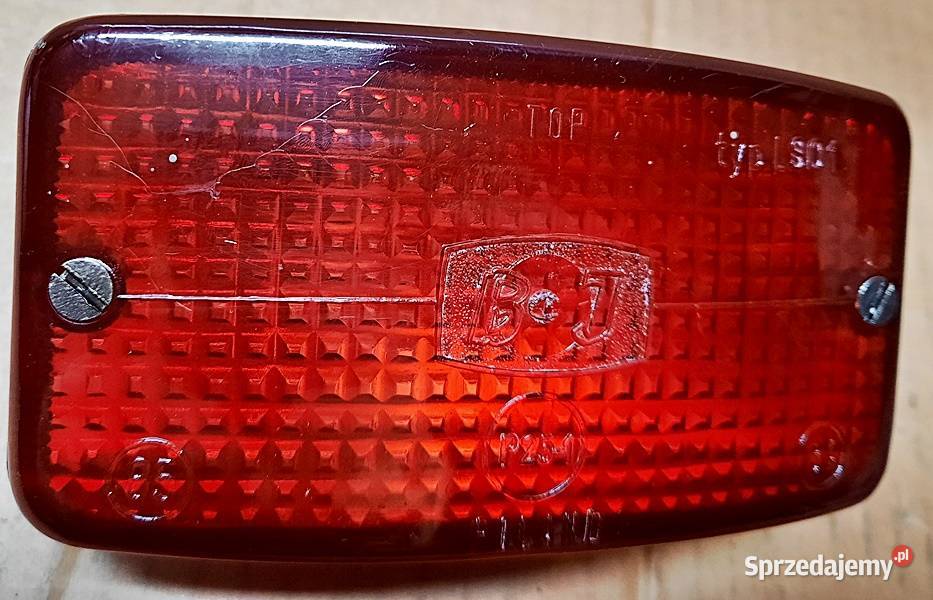 Lampa tylna czerwona BJ typ LS01 Oświetlenie Ostrów Wielkopolski