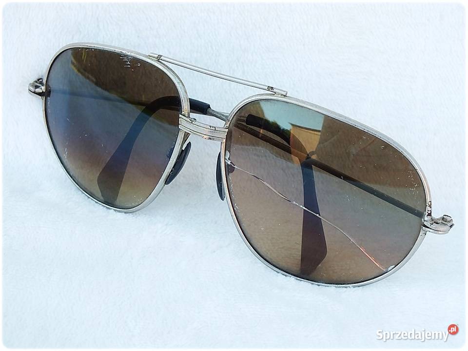 Stare Okulary przeciwsłoneczne Duże Cieniowane lubuskie Żary sprzedam