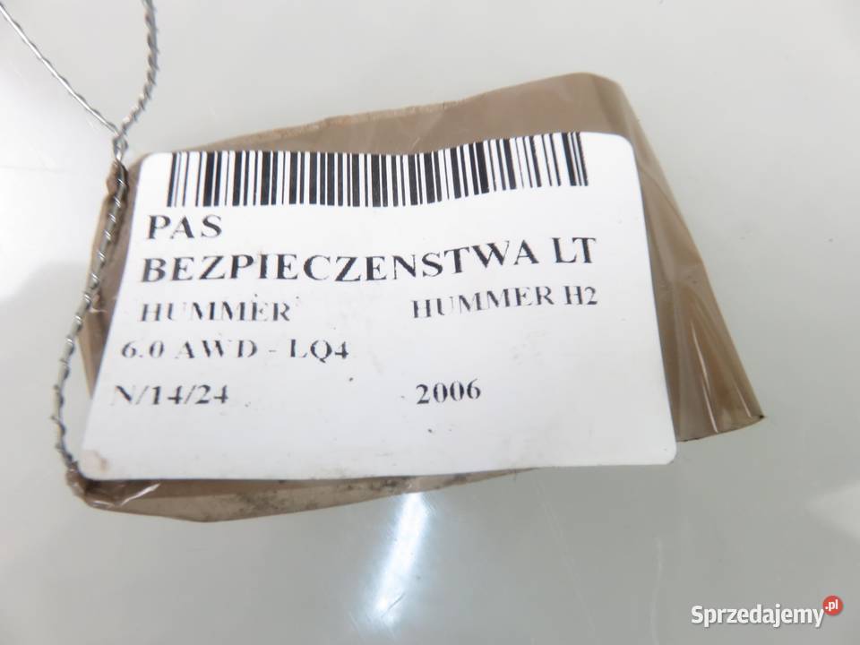 PAS LEWY TYLNY HUMMER H2 sprzedam