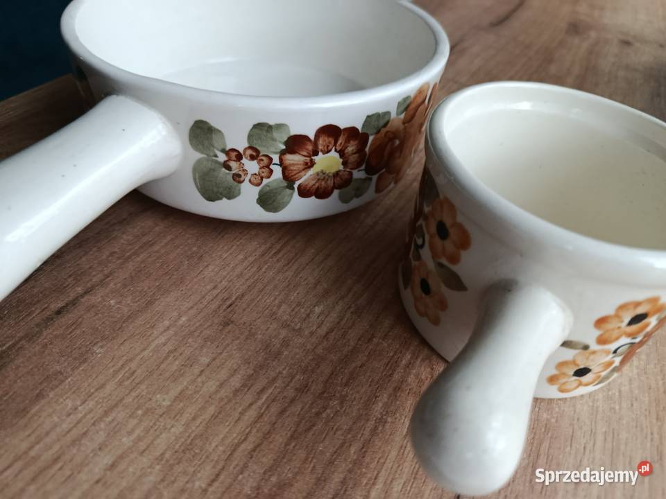 Włocławek naczynia z rączką kokilki ręcznie Choszczno