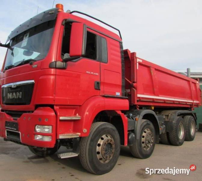 Wywrotka 8x4 bordmatic Manual MAN TGS Eur 6 nie Warszawa sprzedam