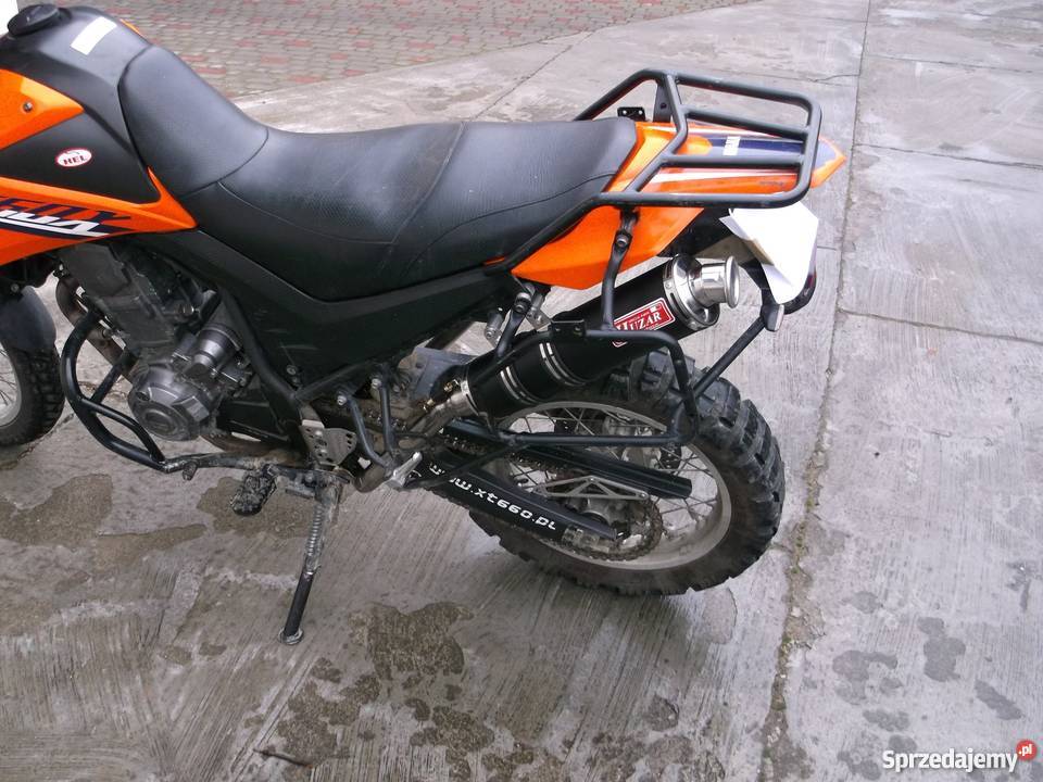 HUZAR EXHAUST wydech tłumik OWAL Yamaha XT 660