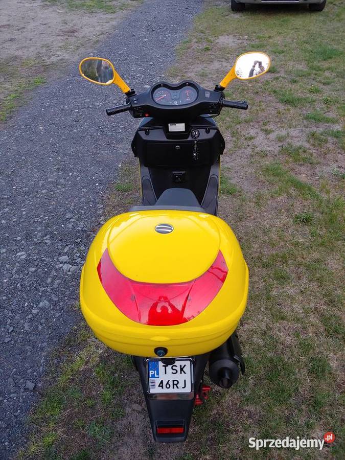Szybki skuter ZIPP QUANTUM GT5 1 przbiegu NOWY garażowany Zipp świętokrzyskie Bliżyn