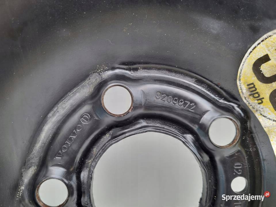 KOŁO ZAPASOWE DOJAZDOWE Volvo S80 V70 S60 I Rudka