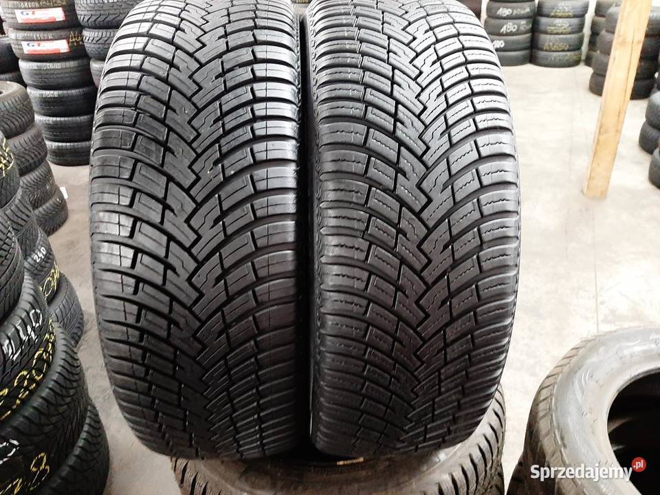 2x Opona UŻYWANA CAŁOROCZNA 21550R18 PIRELLI 219 Opony i felgi Zaścianki