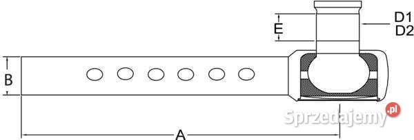 Końcówka drążka SHP027KR Kamionna