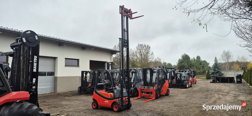Wózek Widłowy Linde H16T 2600 mth Triplex 470 m Małkinia Górna