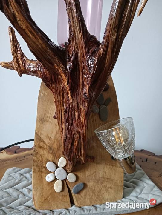 Lampa świecznik kwietnik Skawina