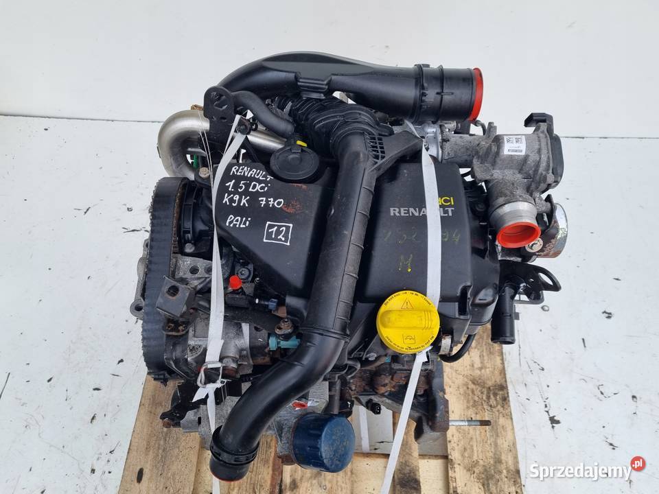 SILNIK KOMPLET Renault Modus 15 DCI 75 pali osobowe Części samochodowe Rudka