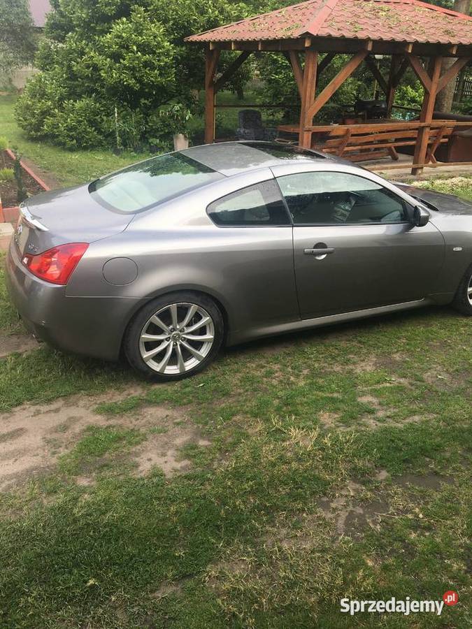 Infiniti g37S coupe Pomiary