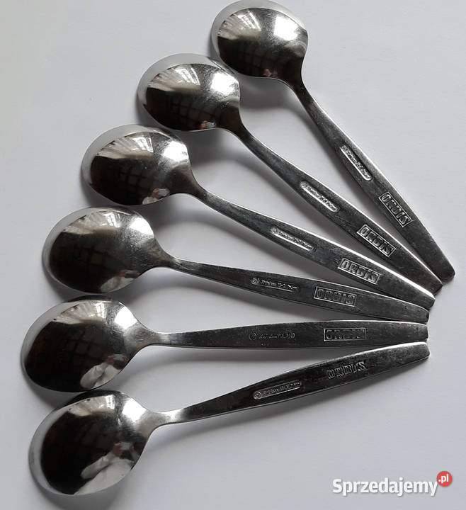 Łyżeczki do herbaty 2 MARS ORBIS sztućce PRL sprzedam