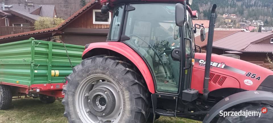 Case farmall przyczepa pronar t6542 WOM 540/1000 obr.