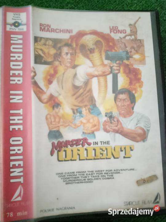 Kaseta VHS film Murder in the orient Rzeszów