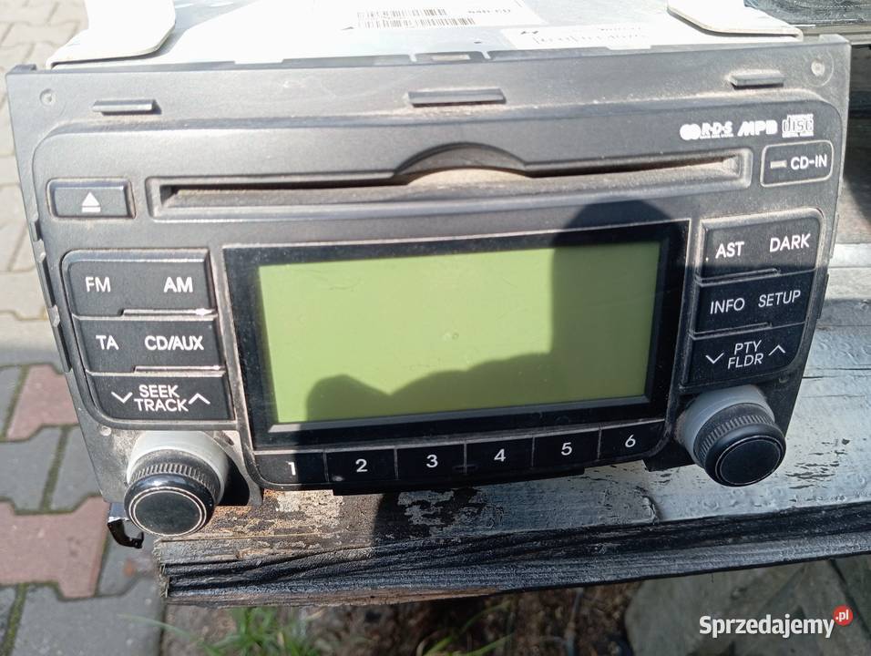 Radio orginalne Hyundai i30 śląskie Myszków sprzedam