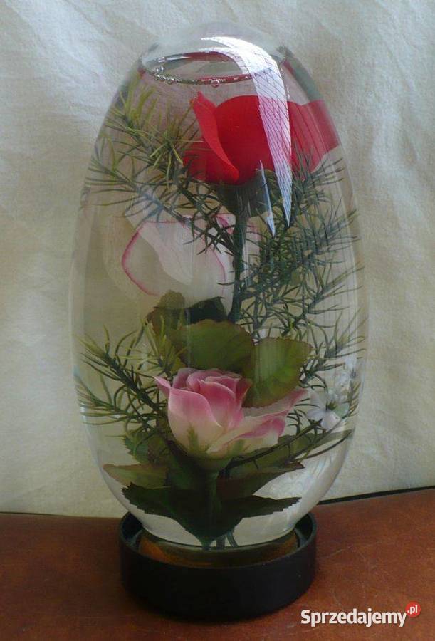 kula szklana z kwiatami podlaskie Suwałki