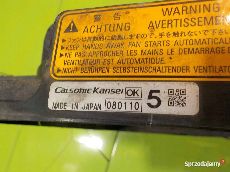 CCROSSER 22 HDI 0712 wentylatory chlodnicy