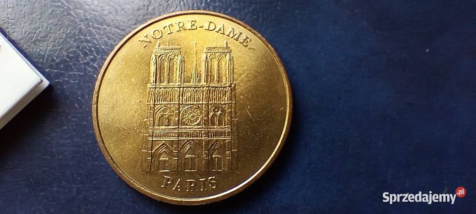 Stare monety Medal Francja 6 Lesko