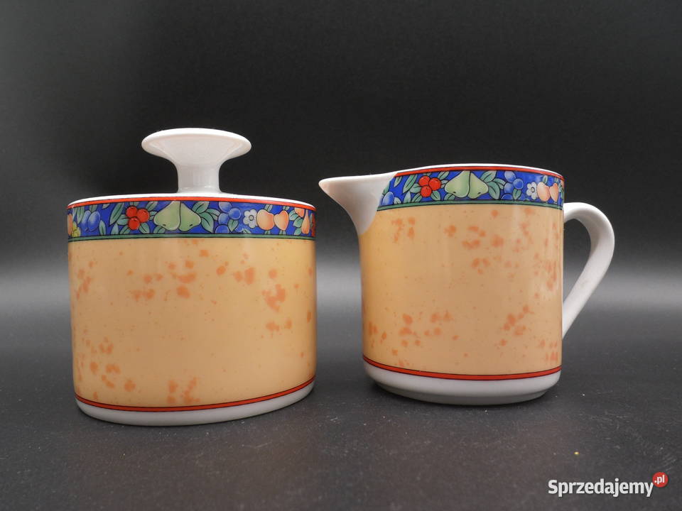 Zestaw Mlecznik Cukiernica Ritzenhoff Breker Raszków