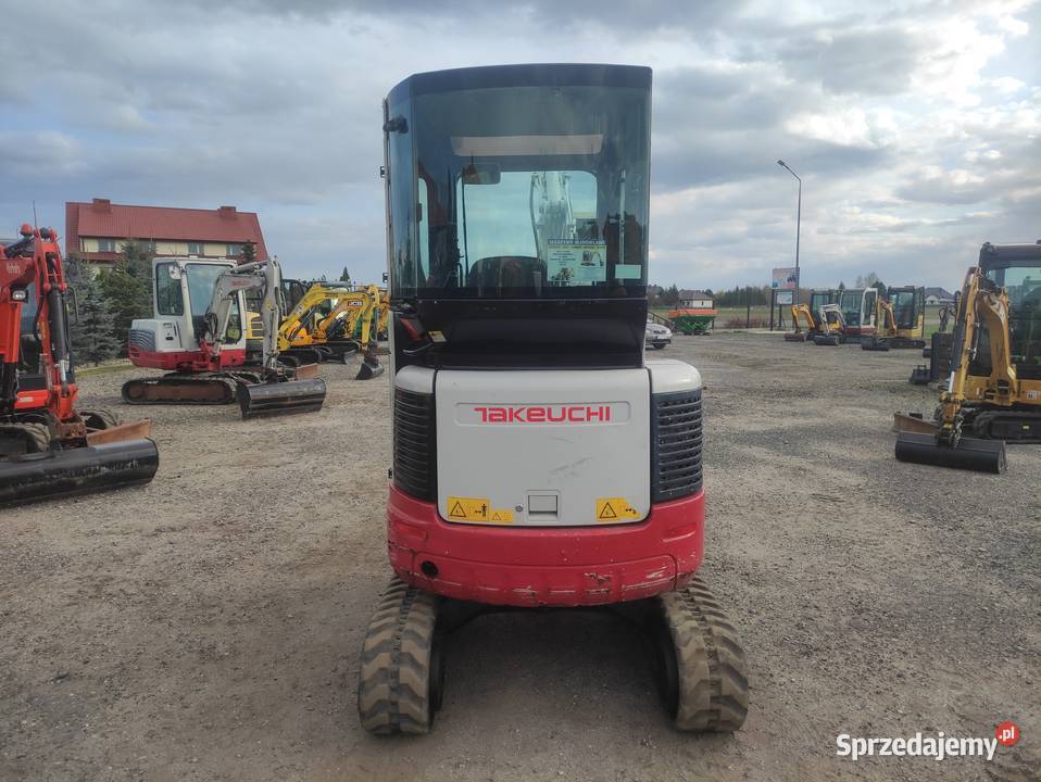 Minikoparka Takeuchi TB 23 R 2018r Ryżki sprzedam