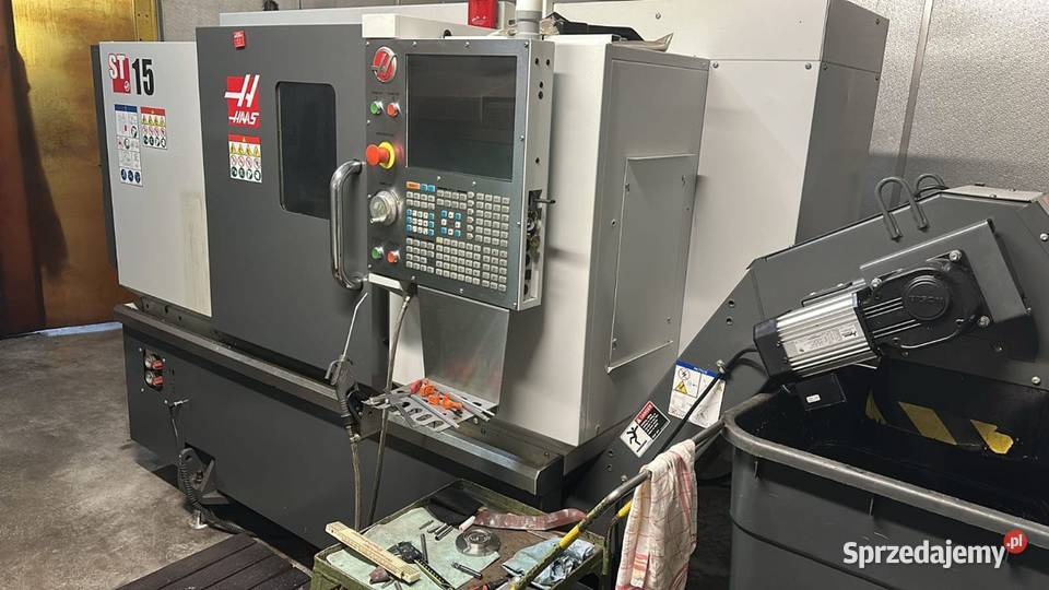 Centrum tokarskie CNC HAAS ST15 2017 Produkcja mazowieckie Warszawa