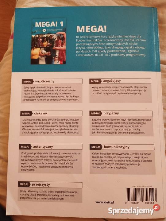 Mega 1 tradycyjny podręcznik Kalisz