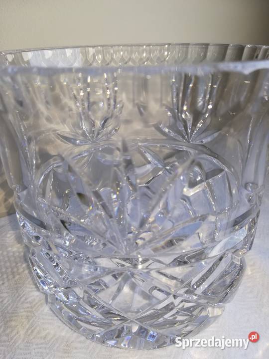 kryształowy wazon ciężki kryształ elegancki Gdańsk