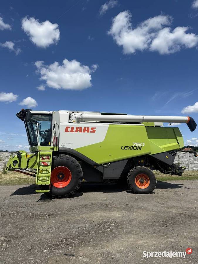 CLAAS LEXION 760 2011 nieuszkodzony Zbożowe Wydrowice sprzedam