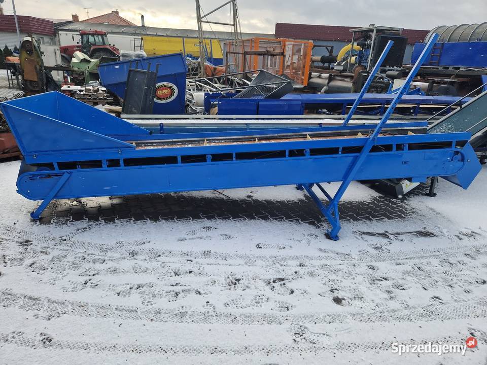 Przenośnik taśmowy Taśmociąg Używany warzywa Środa Wielkopolska