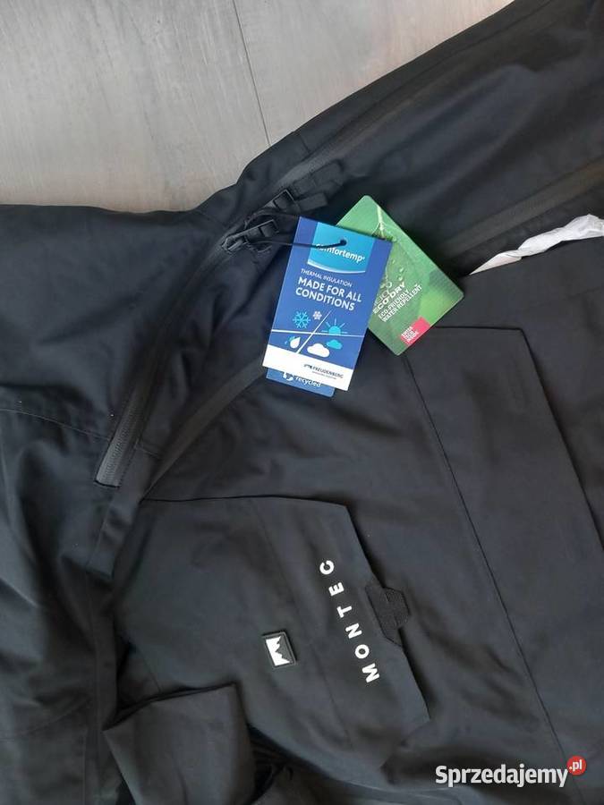 Kurtka Montec Wodoodporna i Wiatroodporna Rozmiar L kujawsko-pomorskie Kruszyn