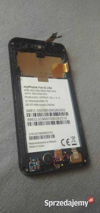 myphone fun 6 lite digitizer ekran lcd świętokrzyskie