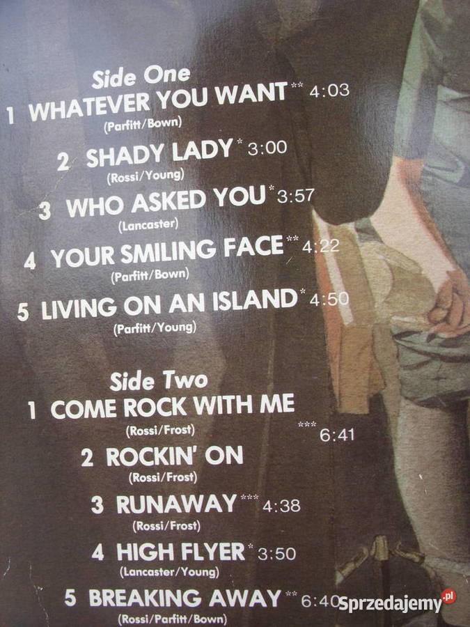 Winyl LP STATUS QUOWHATEVER YOU 1979 Wołów