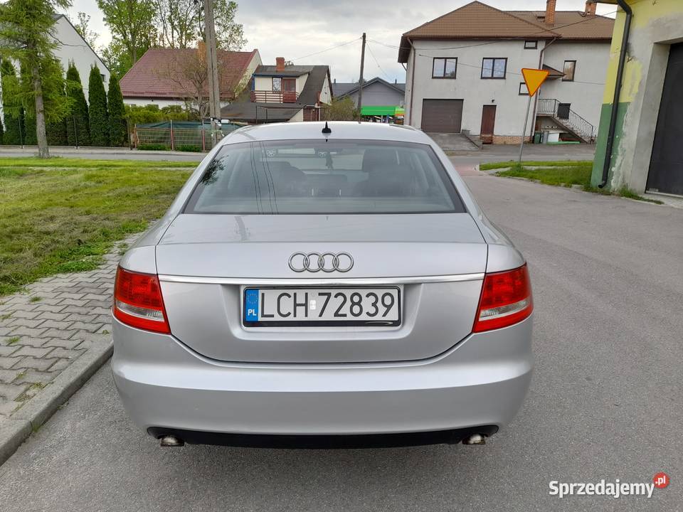 Audi A6 c6 20 tdi 140 koni6 skrzyniasedanzadbana Siedliszcze-Osada