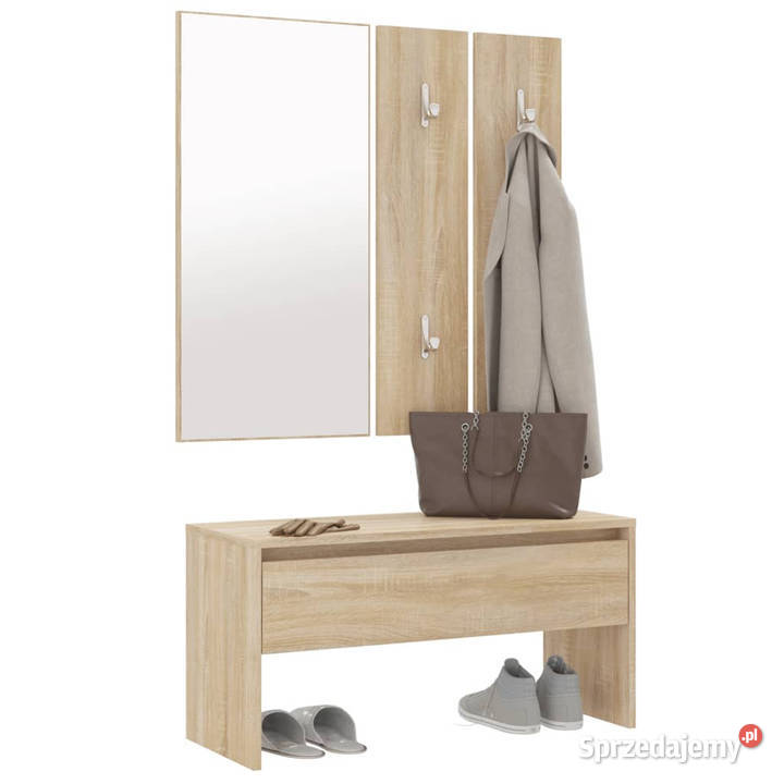 Zestaw mebli do przedpokoju dąb sonoma WM808786 mazowieckie Warszawa