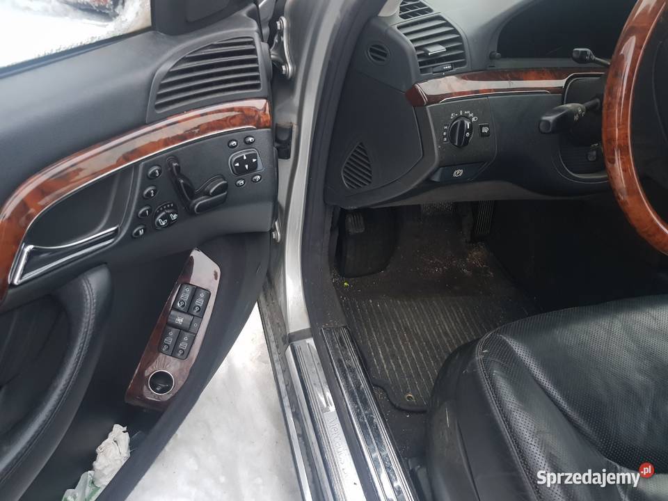 Mercedes w220 KlasaS uszkodzony Mielec sprzedam