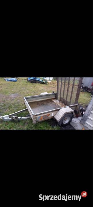 Minikoparka 1T kingway z przyczepką Polanów sprzedam