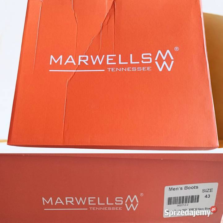 Buty trekkingowe męskie MARWELLS Outdoor rozmiar 27cm Trekkingowe Bydgoszcz