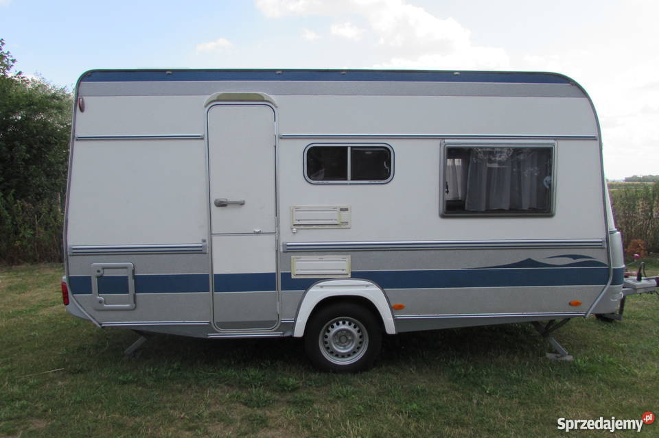 Przyczepa kempingowa Fendt Rok produkcji 2003 Biała