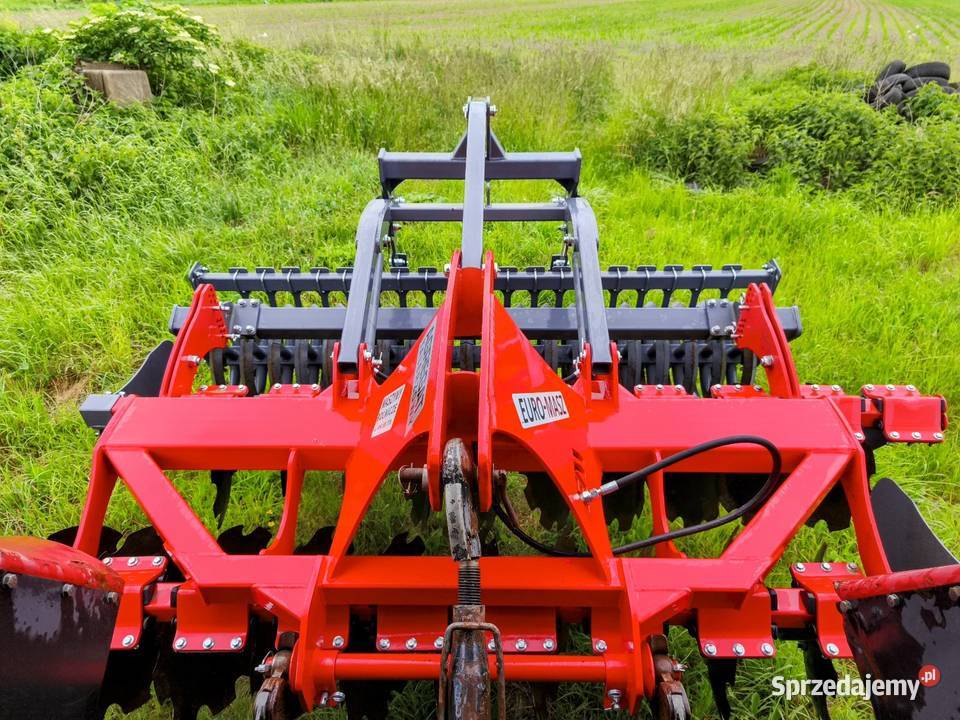 Agregat uprawowosiewny talerzowy EuroMasz 25m nieuszkodzony Maszyny rolnicze łódzkie Lutomiersk