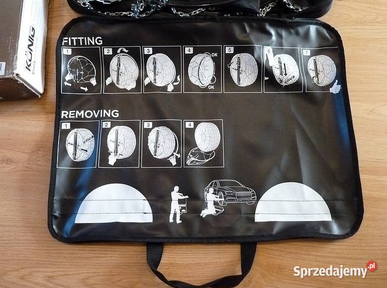 Łańcuchy na koła THULE KNIG EasyFit CU9 Nowe Łańcuchy śniegowe Rzeszów