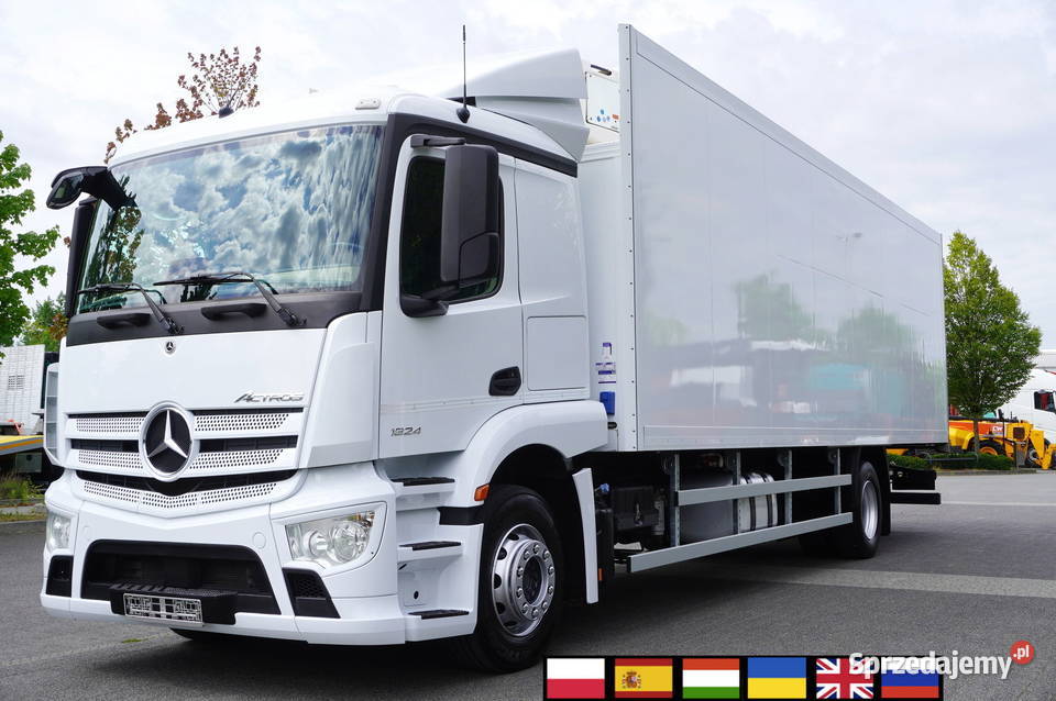 MercedesBenz Actros 1824 Chłodnia 22 EPAL kabina sypialna sprzedam