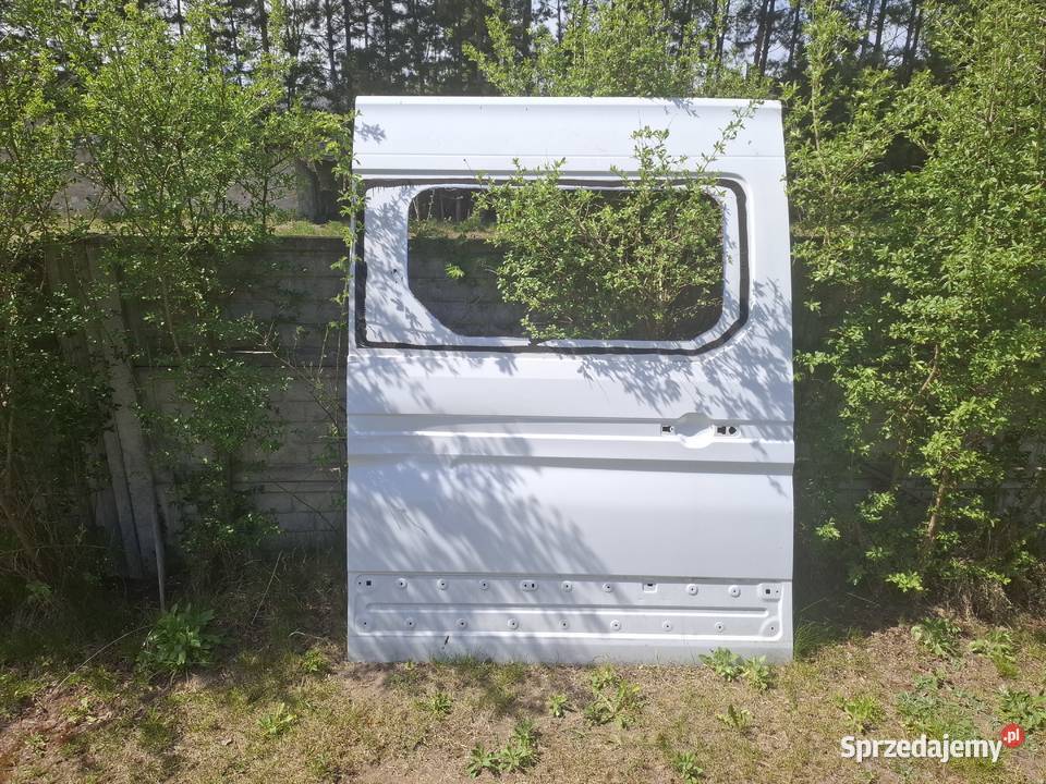 drzwi przesuwne renault master l4 reno biale z