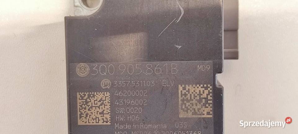 SKODA KAROQ BLOKADA KIEROWNICY 3Q0905861B