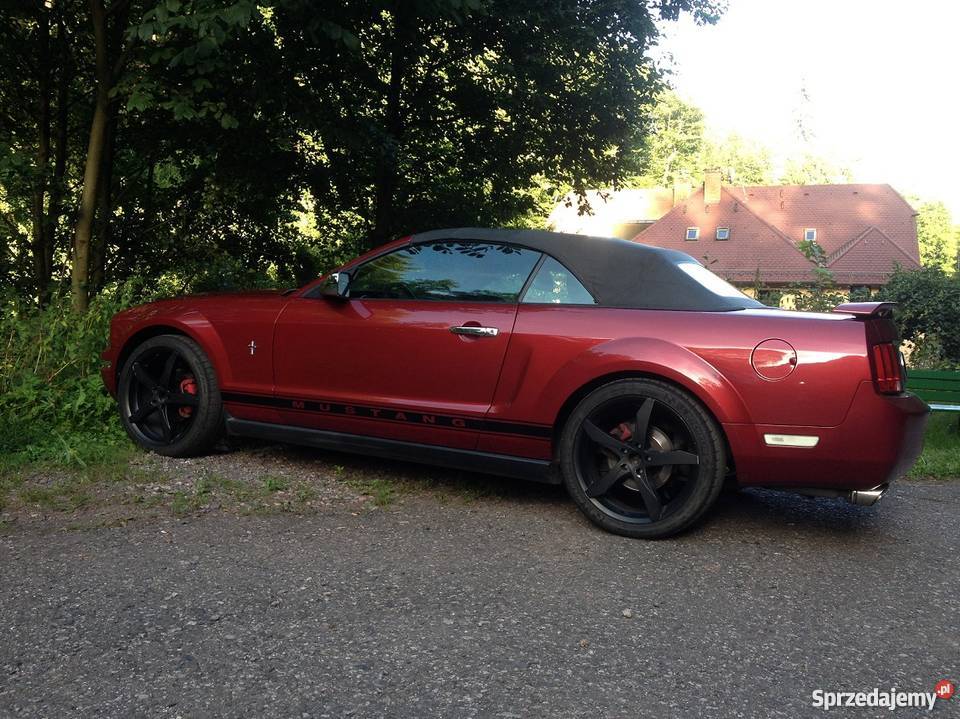FORD MUSTANG KABRIO 40 V6 GAZ SUPER STAN ZAMIANA ESP zachodniopomorskie Szczecinek