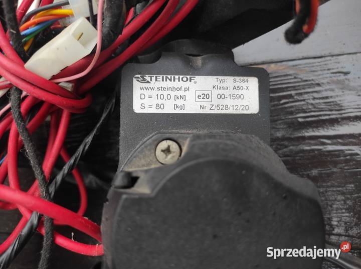 Hak holowniczy Steinhof S364 plus wiązka Bydgoszcz