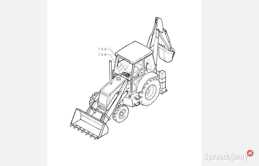 Fiat HOLLAND LB 110 katalog części wysyłka świętokrzyskie Kielce