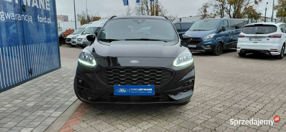 Ford Kuga STLineX 25Hybrid FHEV eCVT FWD światła przeciwmgielne podlaskie Białystok