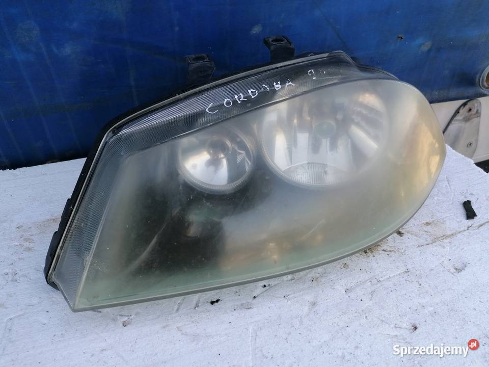 Lampa Lewa Przód Seat Cordoba Części samochodowe lubelskie Wisznice