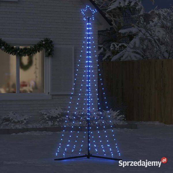 vidaXL Choinka LED 447 diod LED Niebieski 250 Warszawa